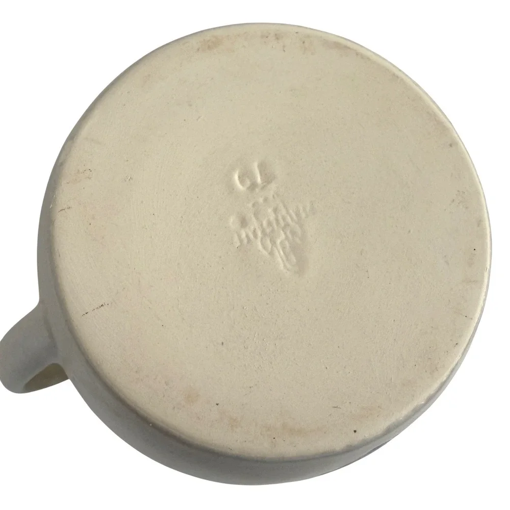 Vintage‎ Pfaltzgraff Yorktowne Large Bean Pot w Lid Blue Floral USA